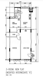 Blk 202 Bedok Town Centre (Bedok), HDB 3 Rooms #589918561